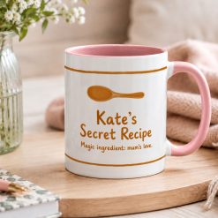 Personalised Secret Recipe Mug – Custom Name Gift for Mum - Image 4