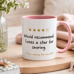 Personalised Partner Review Mug – Funny Couple Gift - Image 4