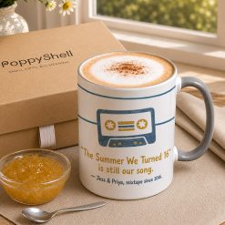 Alternative view of Personalised Friendship Song Mug – Custom Names & Year Gift