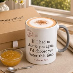 Personalised Choose You Again Mug – Romantic Couple Gift - Image 3