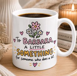Personalised Little Something Mug – Thank You Gift
