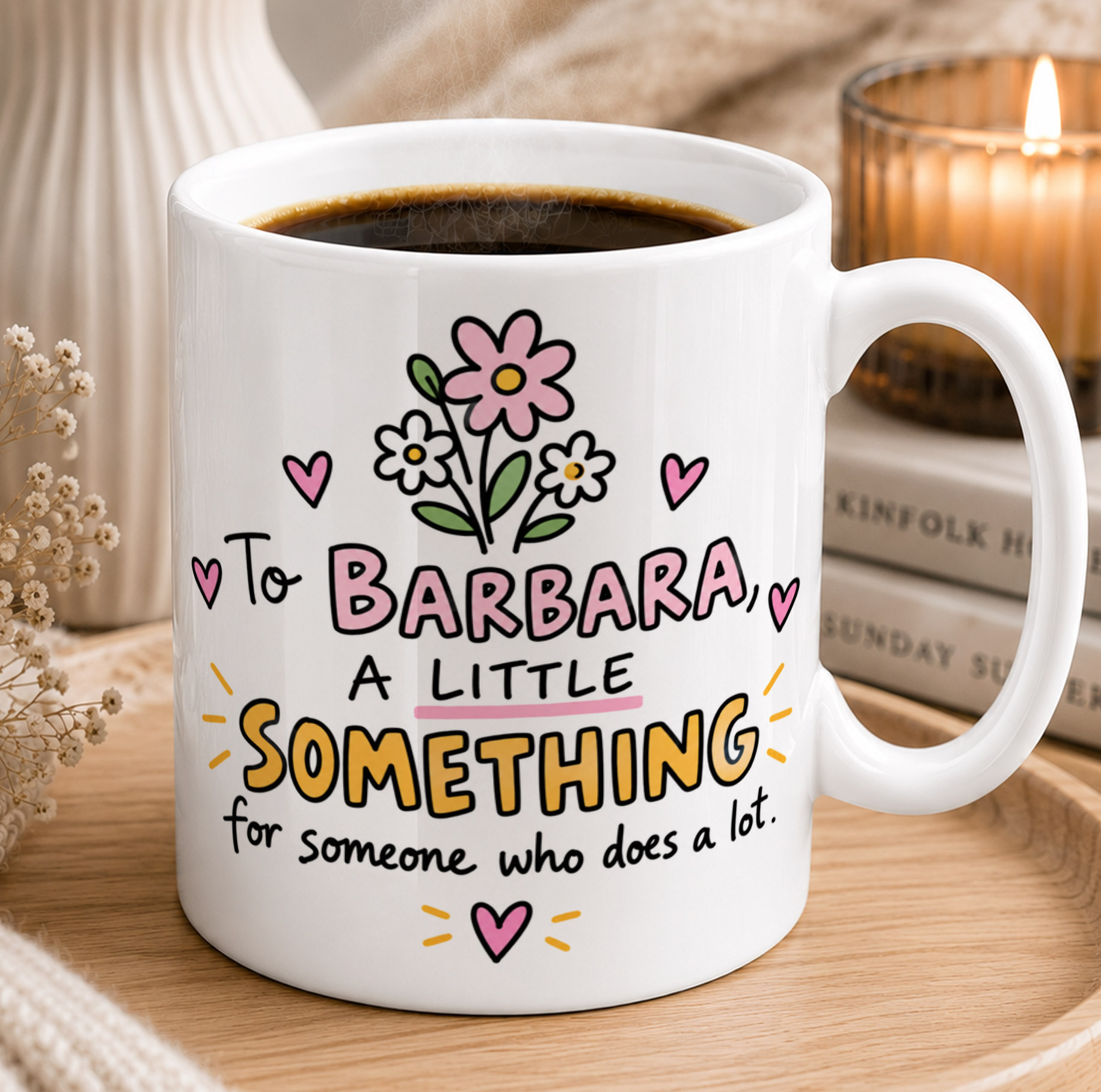 Personalised Little Something Mug – Thank You Gift