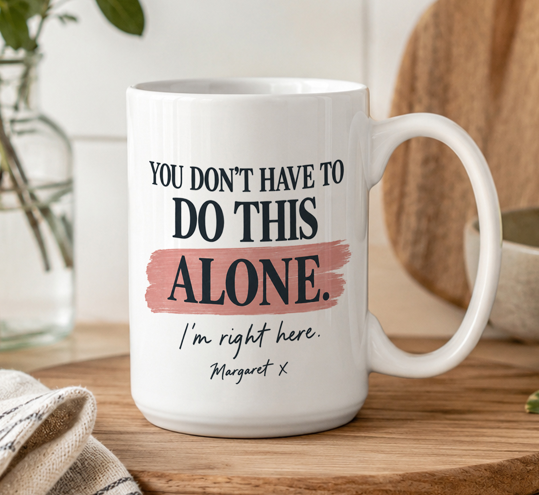 Personalised Support Mug – Thoughtful Gift for Someone Special - Image 5