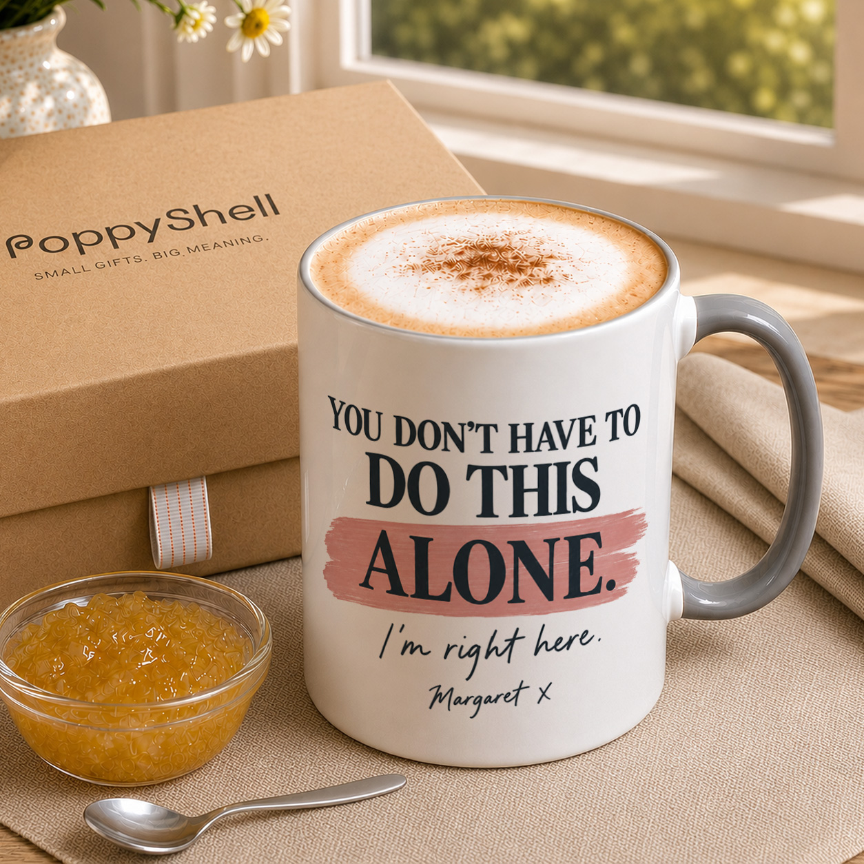 Personalised Support Mug – Thoughtful Gift for Someone Special - Image 3