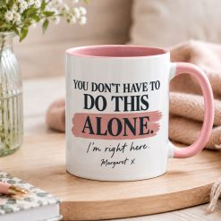 Alternative view of Personalised Support Mug – Thoughtful Gift for Someone Special