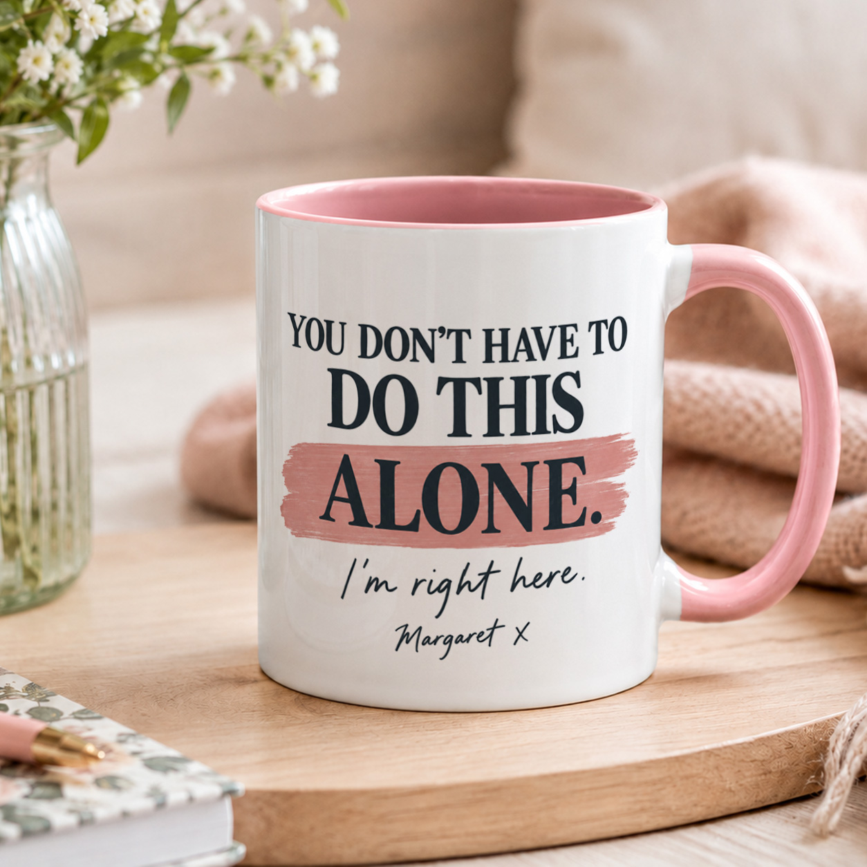 Personalised Support Mug – Thoughtful Gift for Someone Special - Image 2