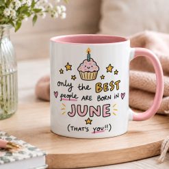Alternative view of Personalised Birth Month Mug – Funny Birthday Gift