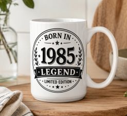 Personalised Birth Year Mug – Custom Name Legend Birthday Gift - Image 5