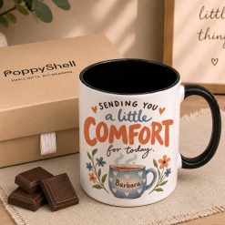 Alternative view of Personalised Comfort Mug – Thoughtful Support Gift