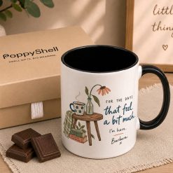 Alternative view of Personalised Days Feel Much Mug – Thoughtful Support Gift
