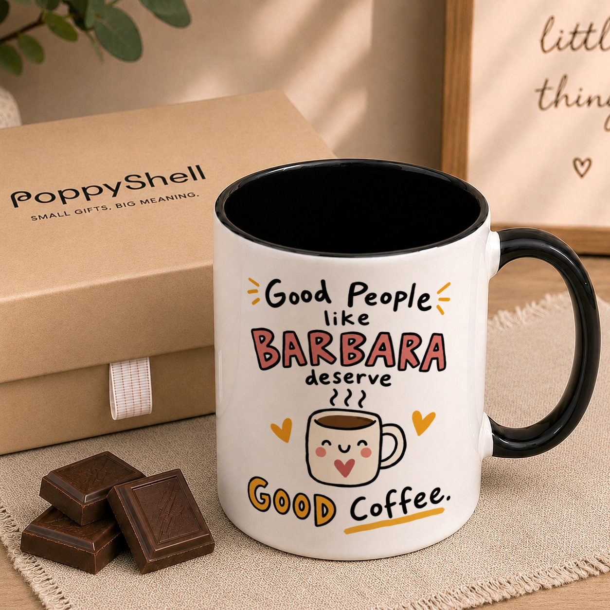 Personalised Good People Mug – Custom Name Coffee Gift - Image 2