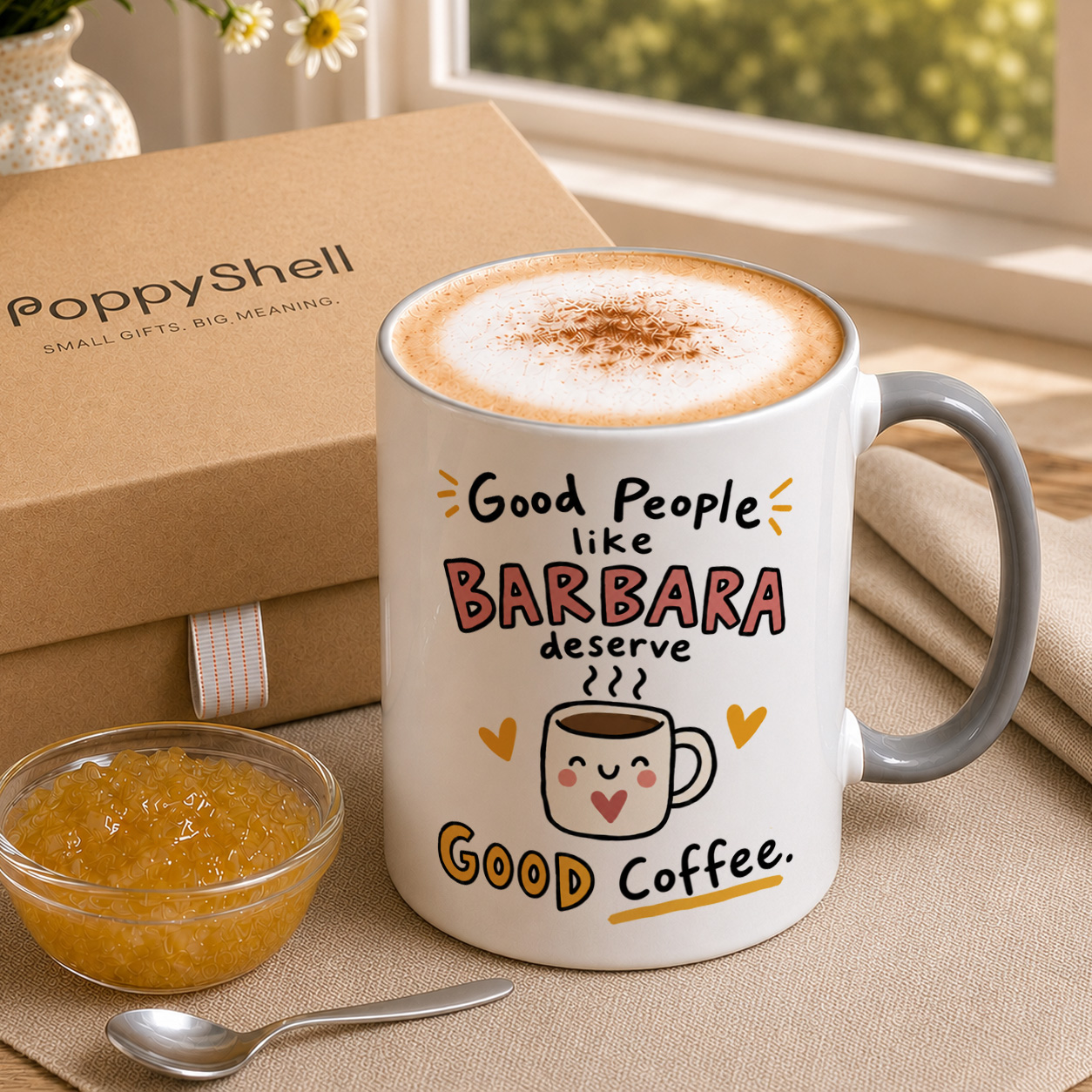 Personalised Good People Mug – Custom Name Coffee Gift - Image 3