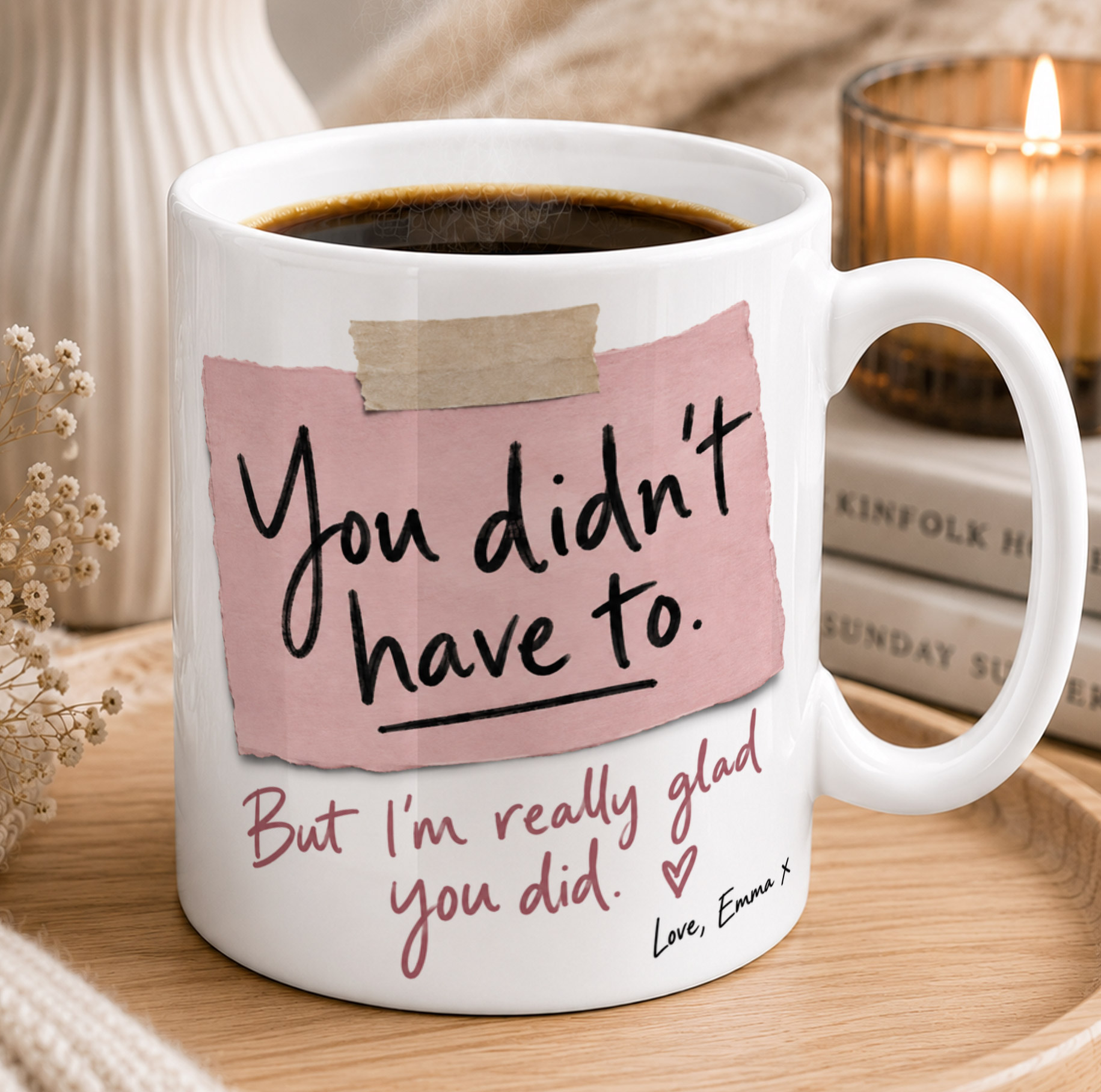 Personalised Thank You Mug – Funny Appreciation Gift