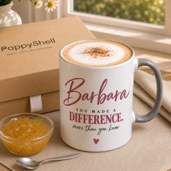 Personalised Thank You Mug – You Made a Difference Gift - Image 3