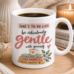 Personalised Be Gentle Mug – Self Care Gift