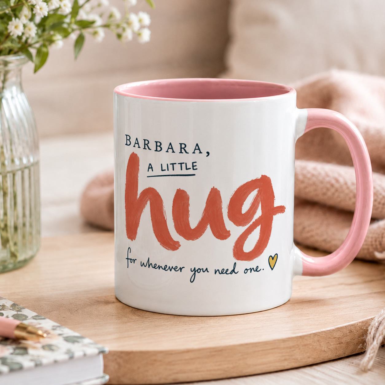 Personalised Hug Mug – Thinking of You Gift - Image 4