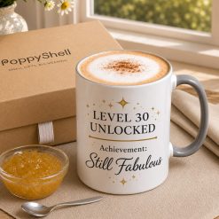 Level Unlocked Birthday Mug – Custom Age Birthday Gift - Image 3