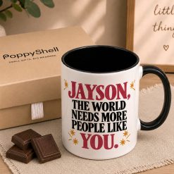 Alternative view of Personalised Appreciation Mug – The World Needs More People Like You
