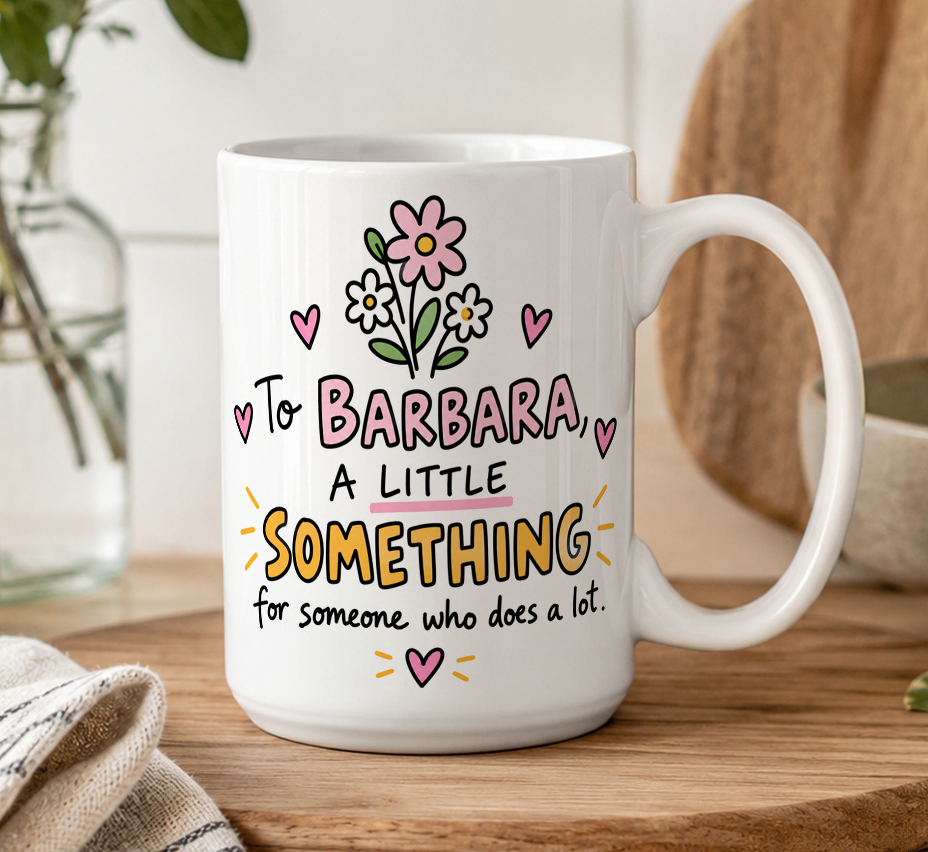 Personalised Little Something Mug – Thank You Gift - Image 5