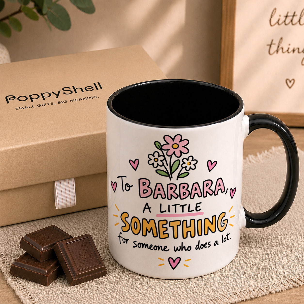 Personalised Little Something Mug – Thank You Gift - Image 4