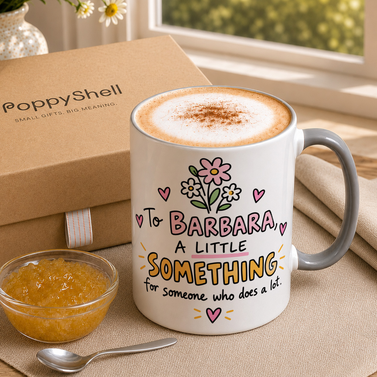 Personalised Little Something Mug – Thank You Gift - Image 3