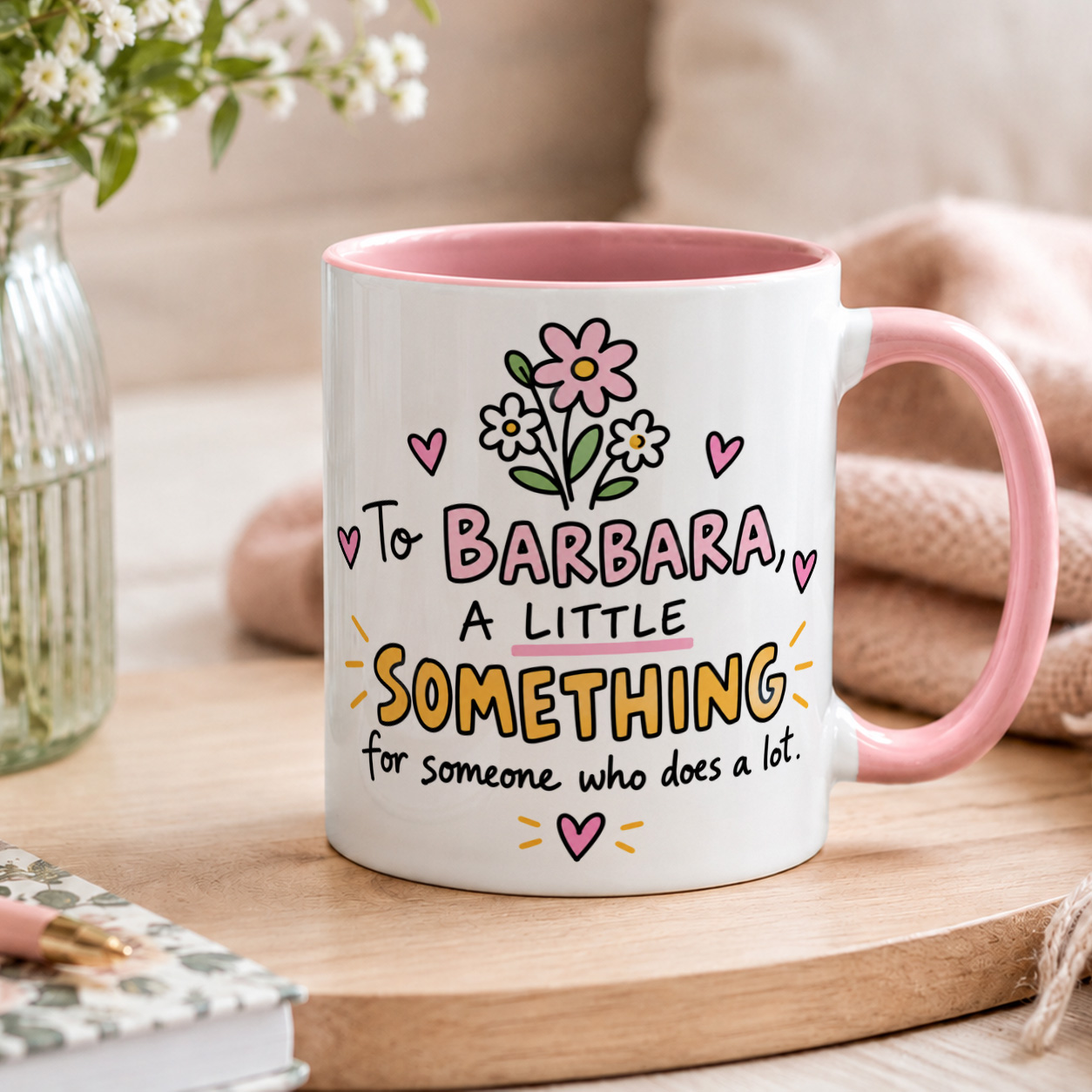 Personalised Little Something Mug – Thank You Gift - Image 2