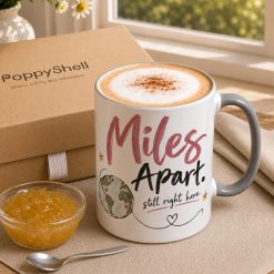 Miles Apart Mug – Long Distance Thinking of You Gift - Image 3