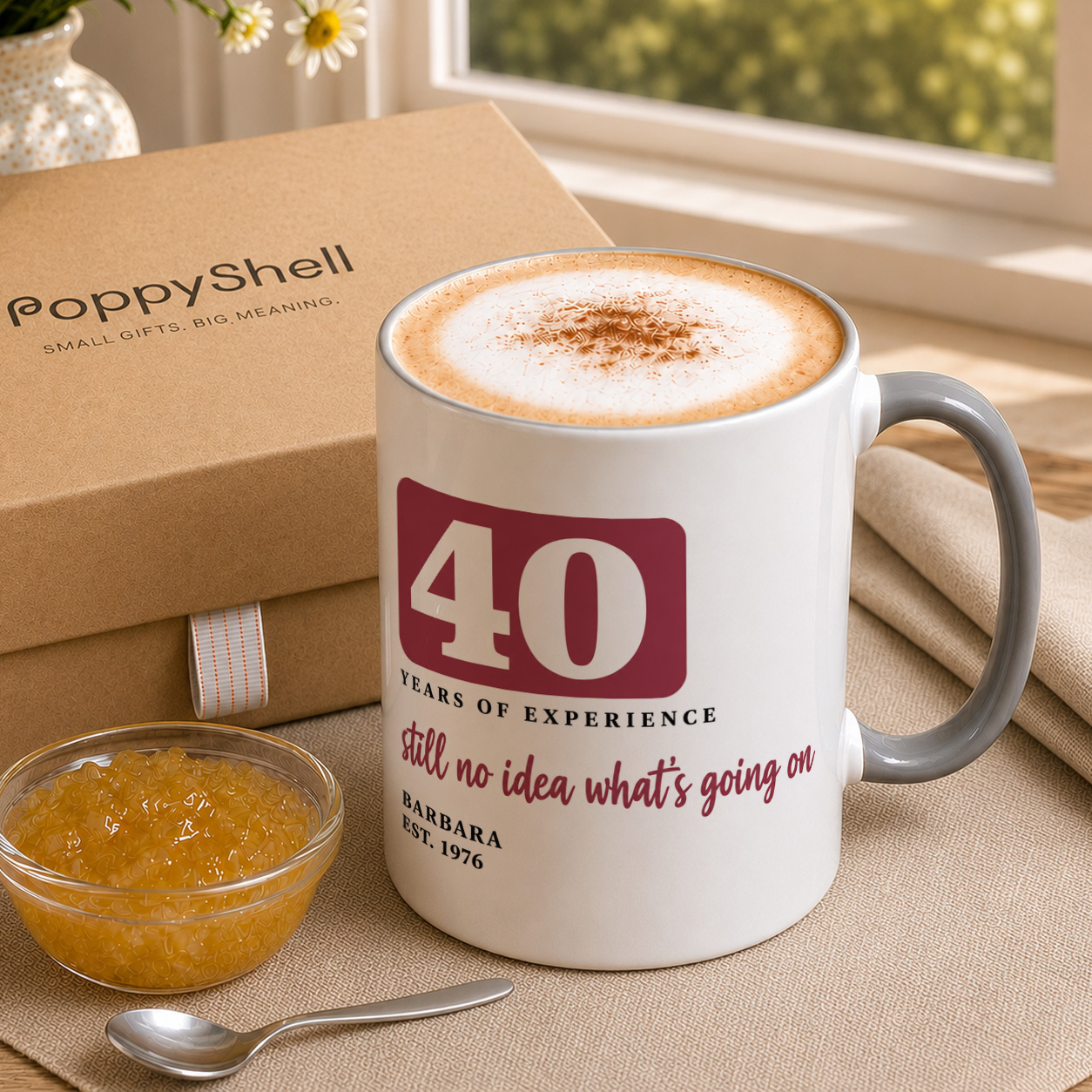 Personalised Years of Experience Mug – Funny Birthday Gift - Image 3