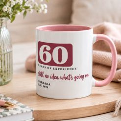 Personalised Years of Experience Mug – Funny Birthday Gift - Image 4