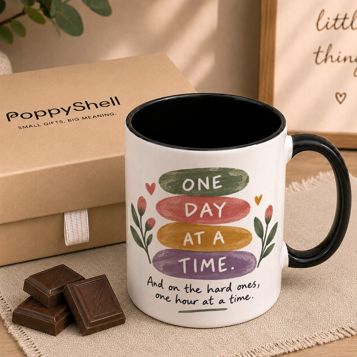 One Day at a Time Mug – Encouragement Gift - Image 4