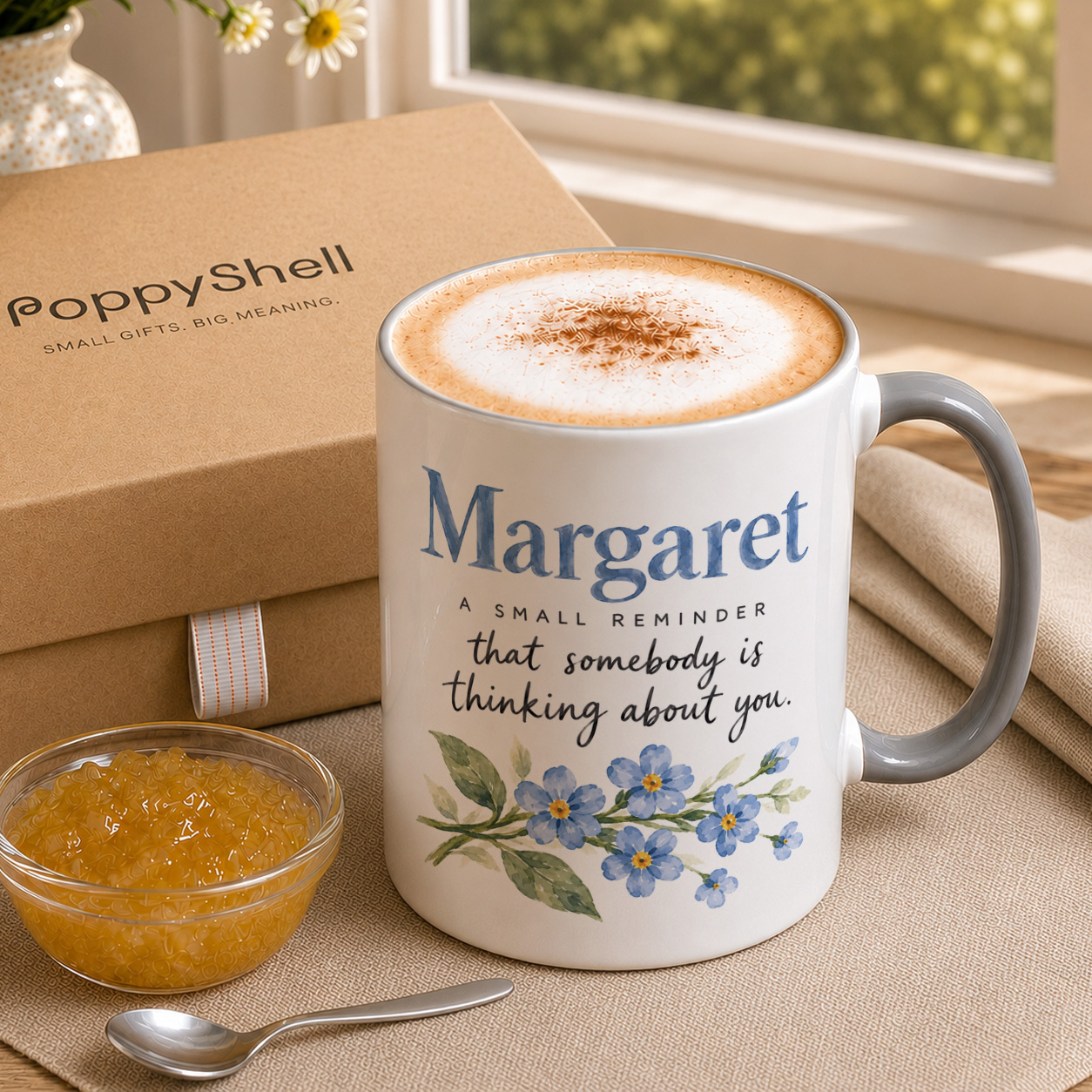Personalised Thinking of You Mug – Thoughtful Gift - Image 3