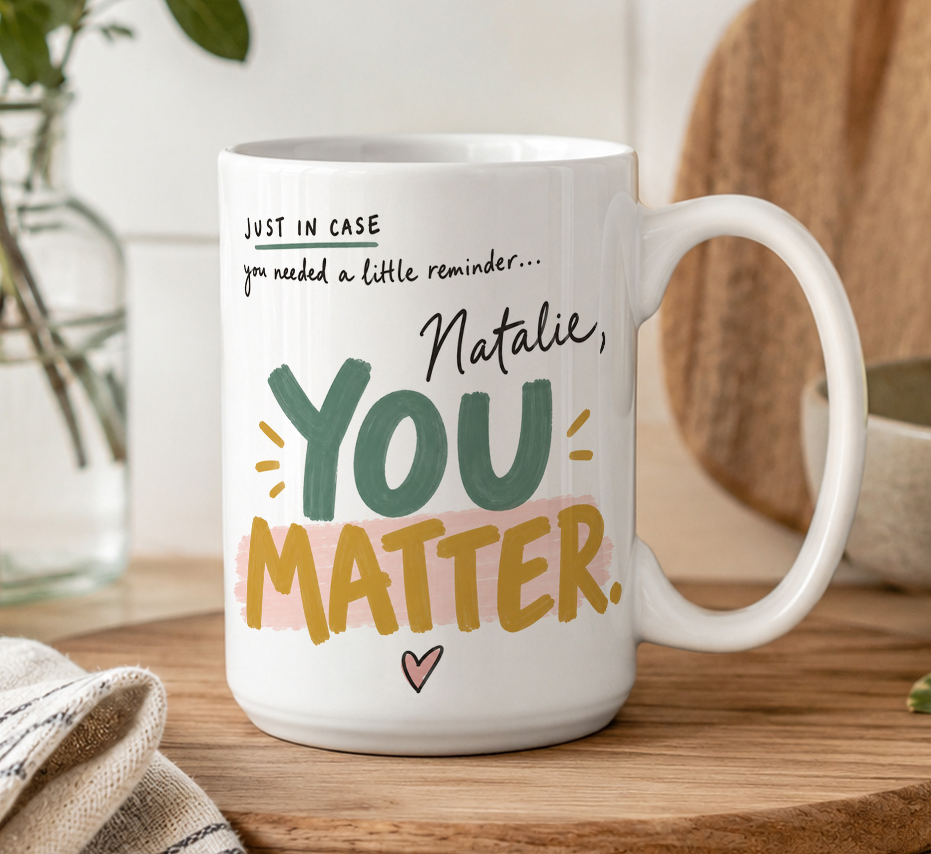 Personalised You Matter Mug – Thinking of You Gift - Image 5