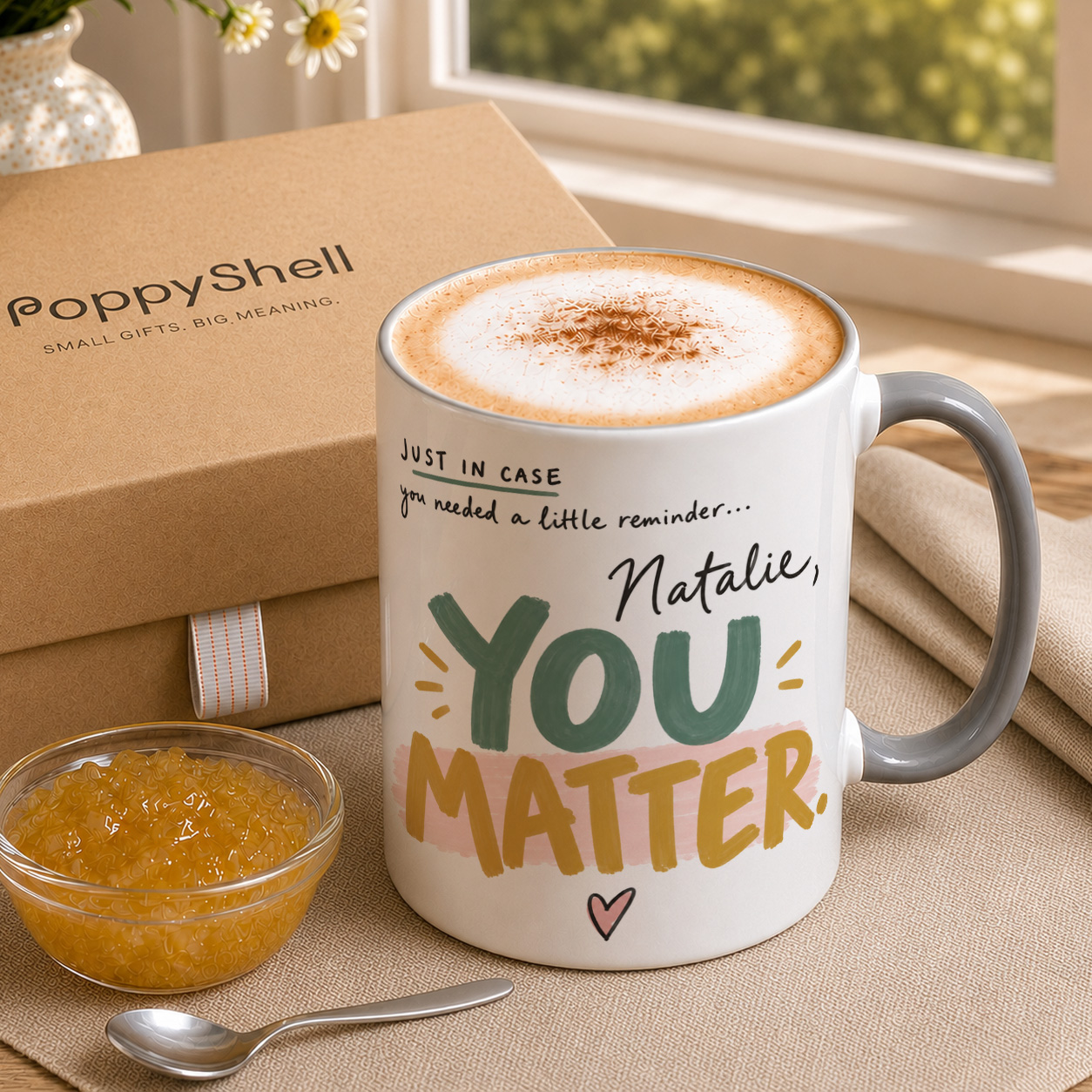 Personalised You Matter Mug – Thinking of You Gift - Image 3